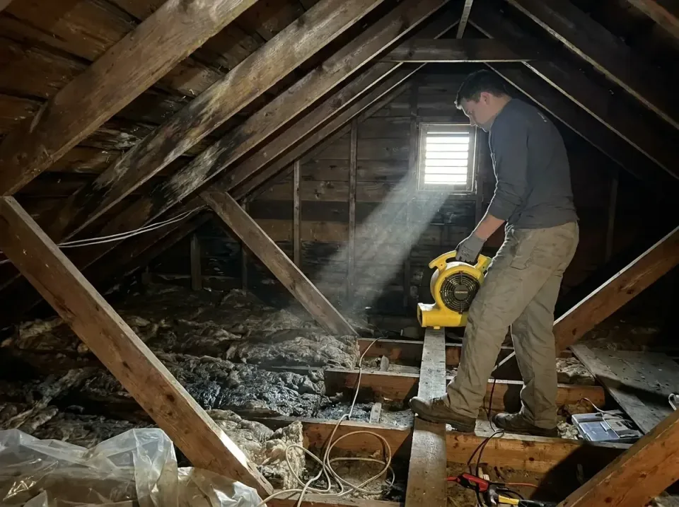 attic-water-damage-drying-proc-007 — frequently asked questions, Emergency Water Extraction & 24/7 Flood Response in Ravena,…